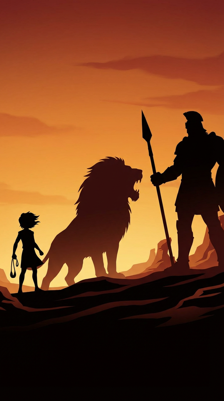 David and Goliath Storybook